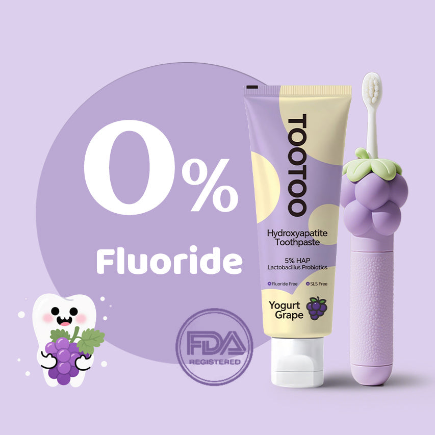 Kids Fluoride‑Free Toothpaste with Hydroxyapatite 120g